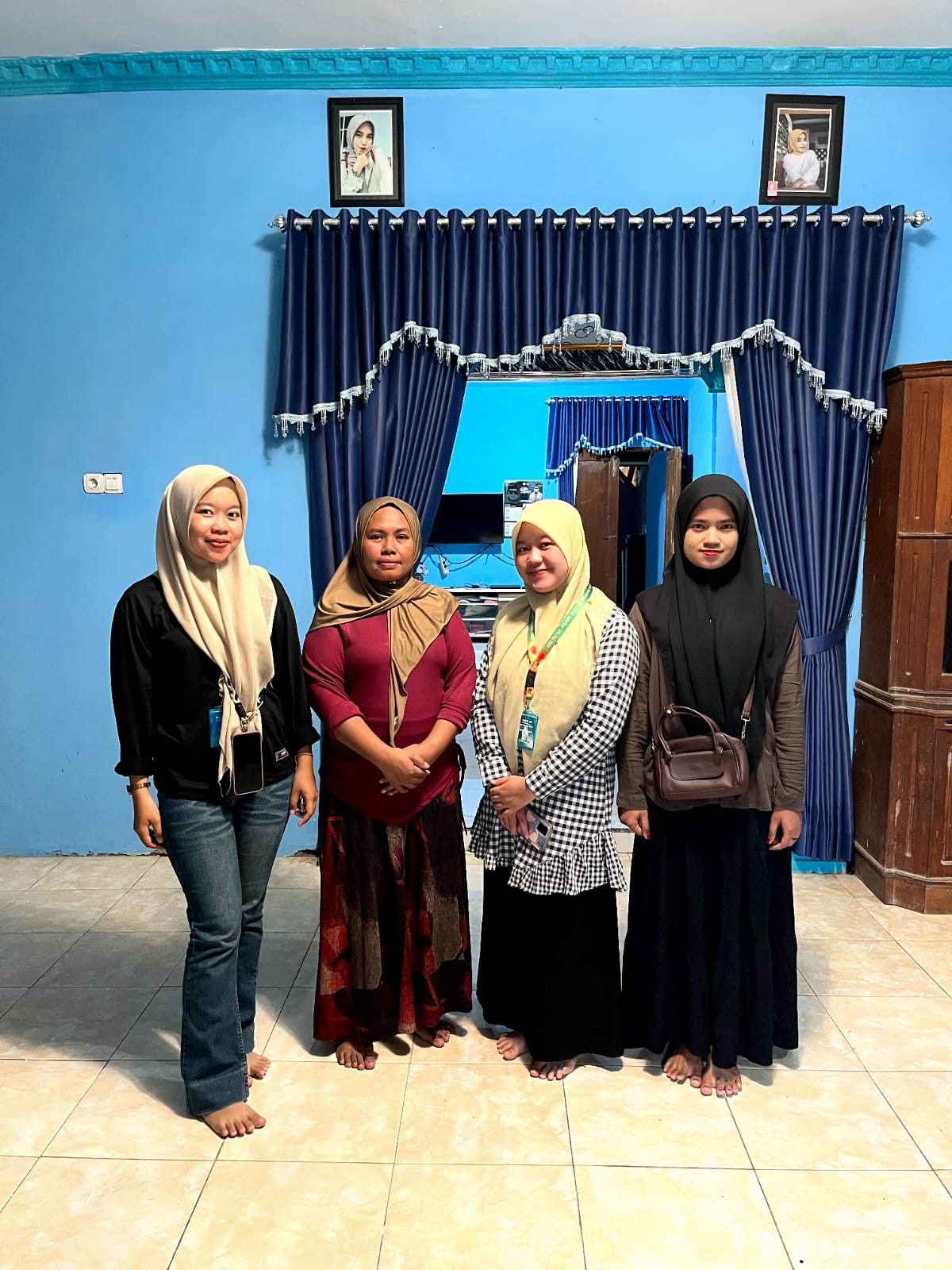 Day 6 Sowan ke ibu ketua Tahlil